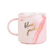 Logo Brands 11oz Primary Pink Marble Mug Image coming soon src=